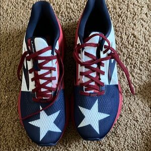 Brooks Women's Athletic Shoes - Red, White, and Blue